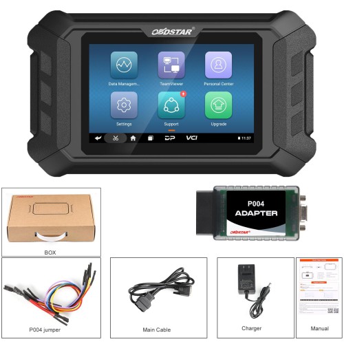 OBDSTAR P50 Airbag Reset Tool Clear Crash Data Cover 86 Brands and Over 11600+ ECU Part No. by OBD/ BENCH Support SAS Reset Function