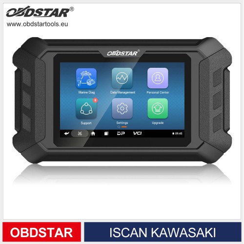 OBDSTAR iScan Kawasaki Marine Diagnostic Tool Support Code Reading Code Clearing Data Flow Action Test