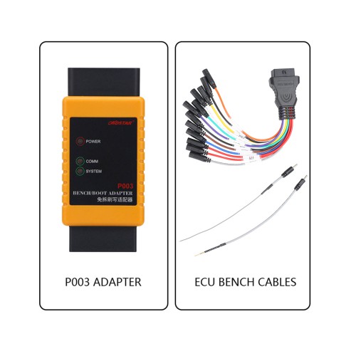OBDSTAR DC706 ECU Tool Full Version With P003+ Adapter Kit for Car and Motorcycle ECM TCM BODY Clone by OBD or BENCH