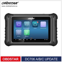 OBDSTAR DC706 ECU Tool Basic Version A/ B/ C Version Update Service for One Year Subscription(Within 7 Days)