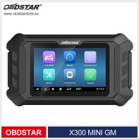 OBDSTAR X300 MINI GM IMMO Key and Mileage Programmer Supports Cluster Calibration/ Oil/ Service Reset and OBDII