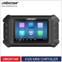 OBDSTAR X300 MINI Chrysler Jeep Dodge IMMO Key Programmer and Odometer Correction Supports Oil/ Service Reset and OBDII Diagnosis