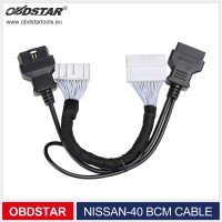 OBDSTAR Nissan-40 BCM Cable for X300 DP PLUS/ X300 PRO4/ X300 DP Key Master