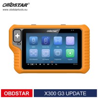 One Year Update Service Subscription for OBDSTAR X300 Classic G3