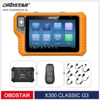 2024 OBDSTAR X300 Classic G3 A1+A2 Android 11 Intelligent Key Programming Tool for Car HD E-Car MOTO Marine with Built-in CANFD Doip Protocols