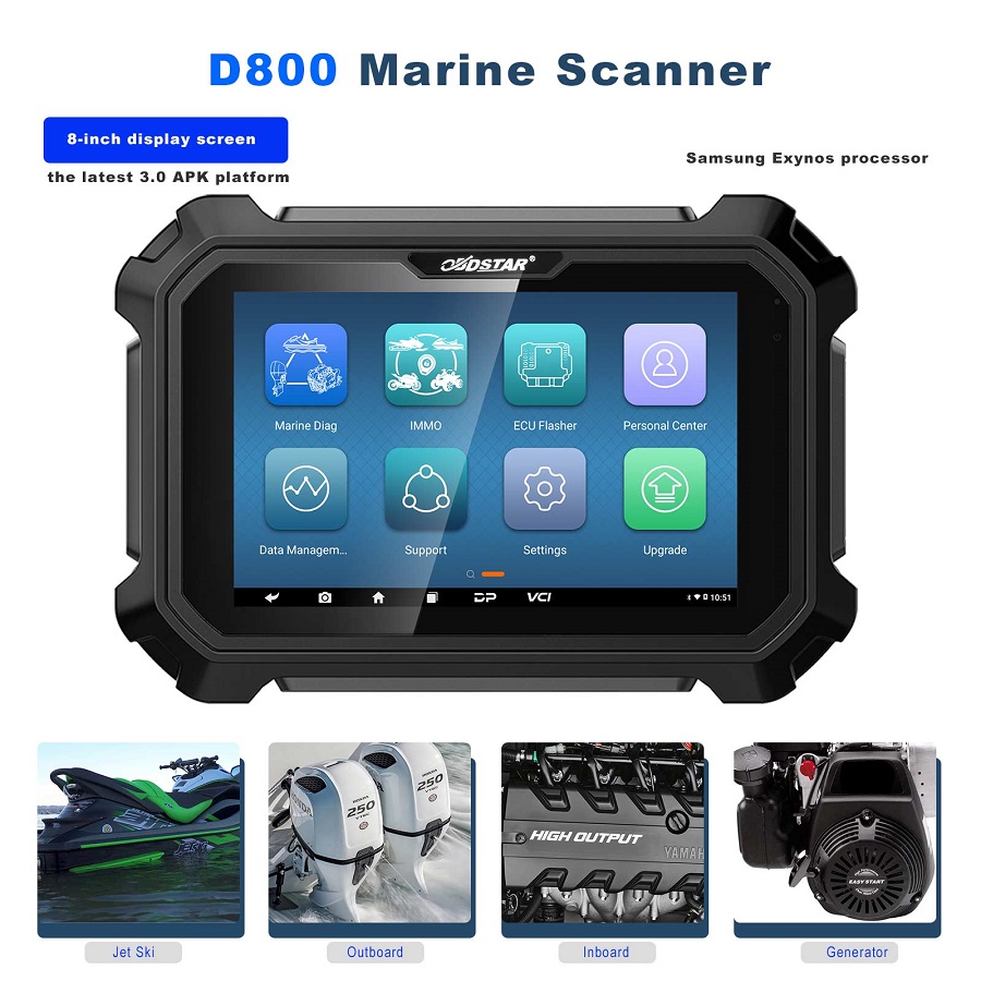 obdstar-d800-marine-diagnostic-tool