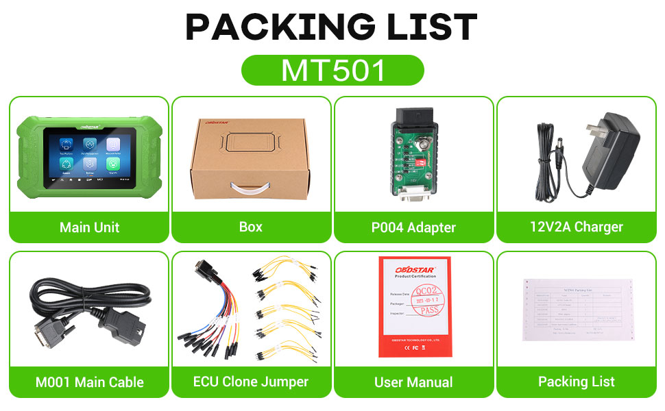 obdstar-mt501-test-platform-package-list