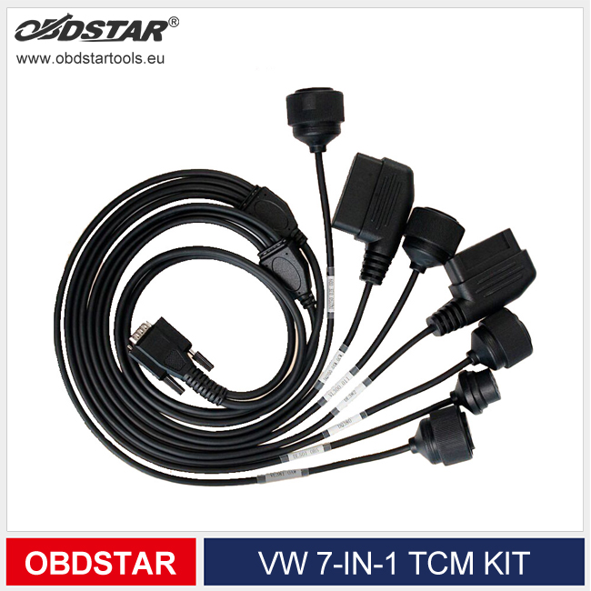 OBDSTAR VW 7-in-1 TCM Kit Support ECU Clone Read/Write MAP for DC706 and Other OBDSTAR Tools