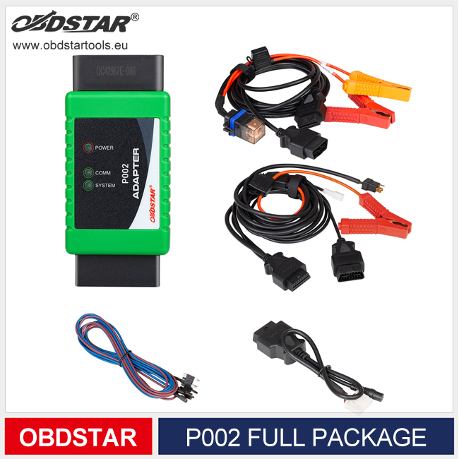 OBDSTAR P002 AKL Kit Full Package with Ford & Toyota AKL kit for Toyota 8A Non-smart Key/Ford All Key Lost Work with X300 DP Plus/ X300 PRO4/ MS80